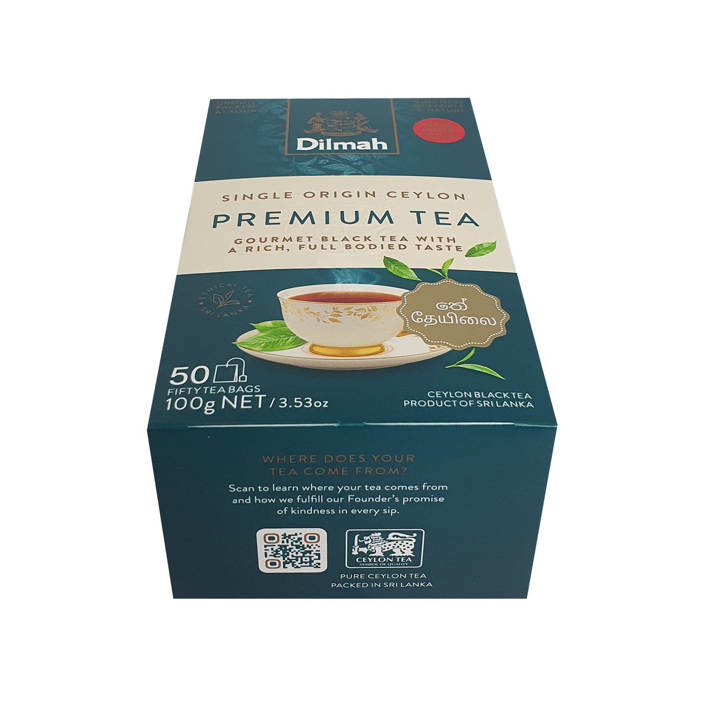 Dilmah Premium Ceyloni teekotid