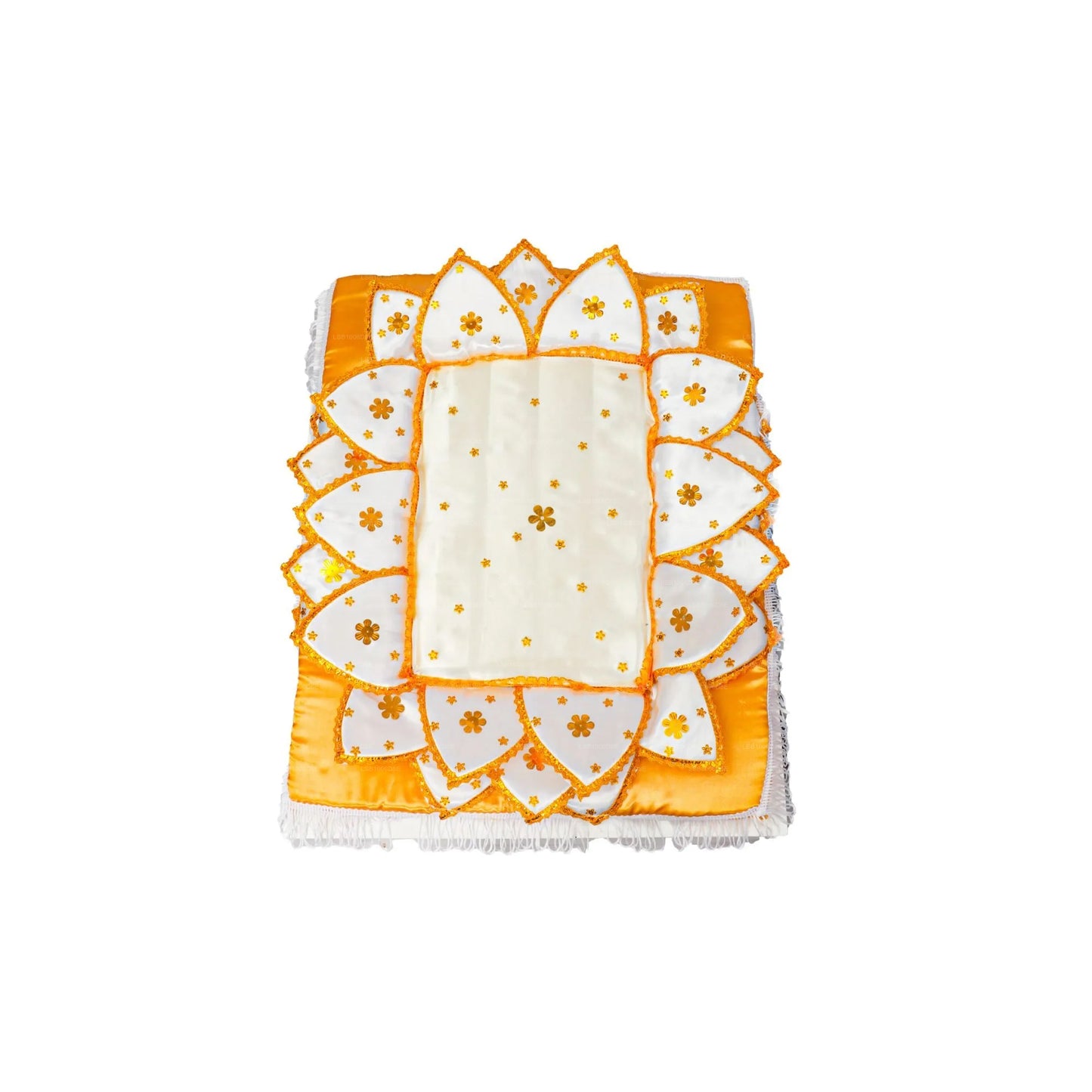CIB White Pooja Nelum Mal – Square
