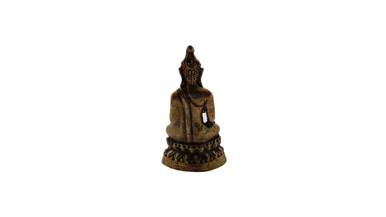 Miniature Brass Buddha Statue