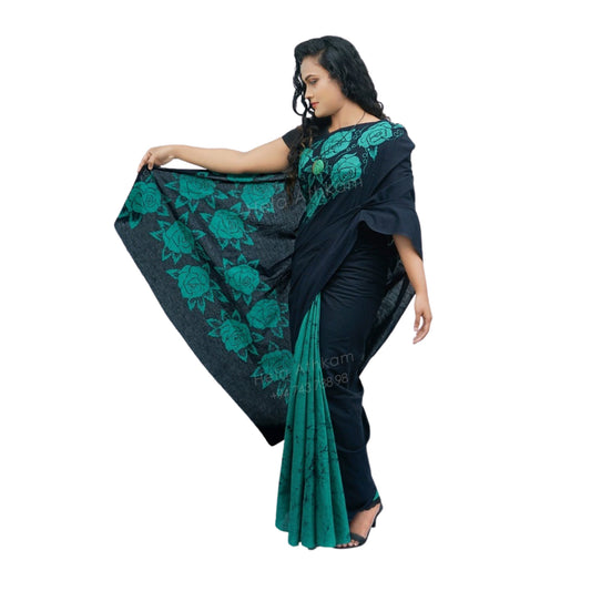 Lakpura Batik Saree (Design S201)