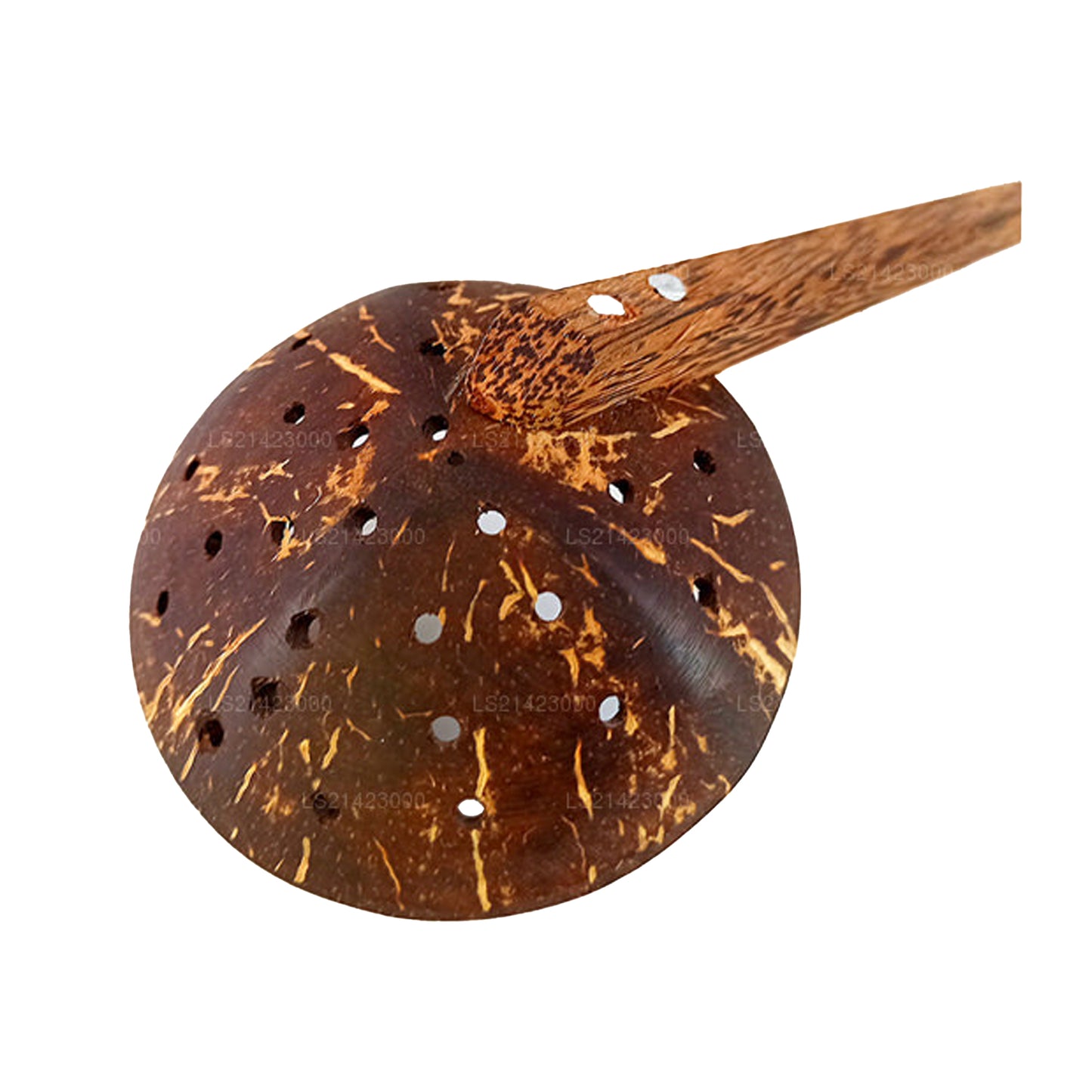 Lakpura Coconut Shell Oil Spoon (14 inch x 3.5 inch)