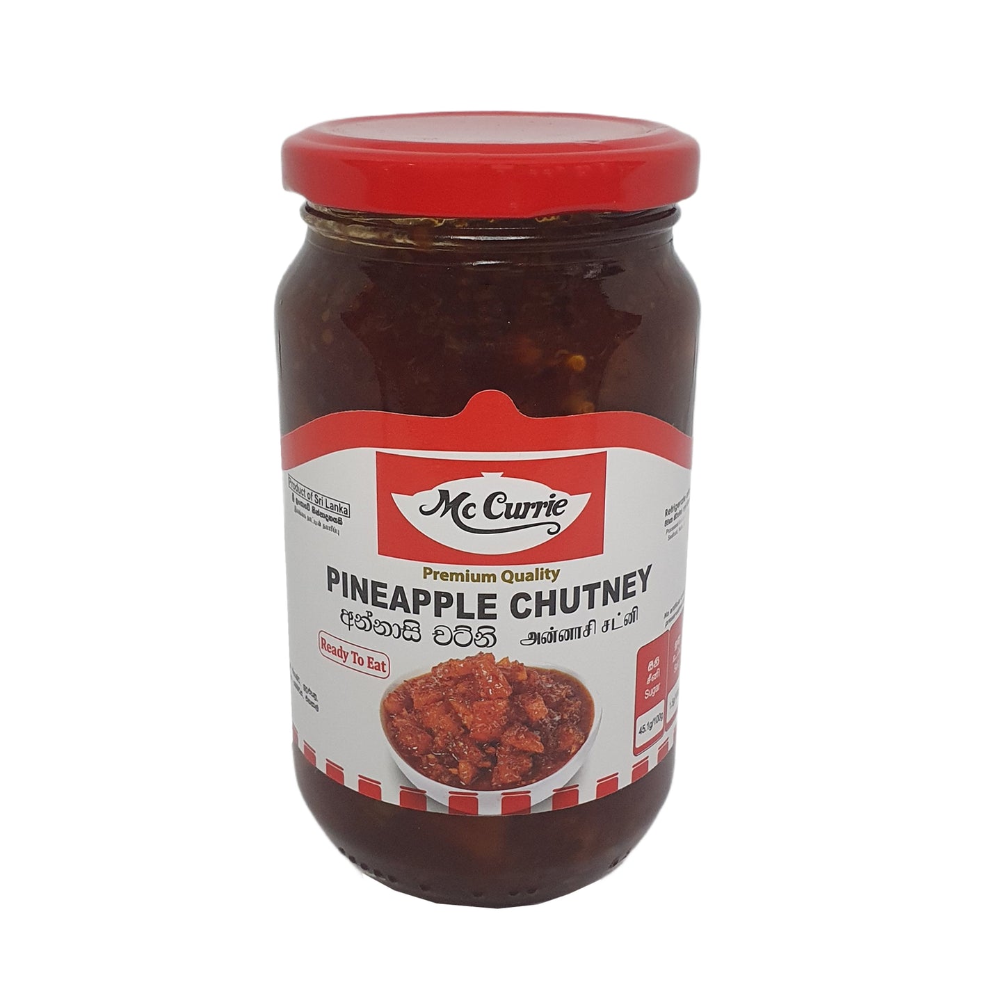 Mc Currie ananassi chutney (450g)