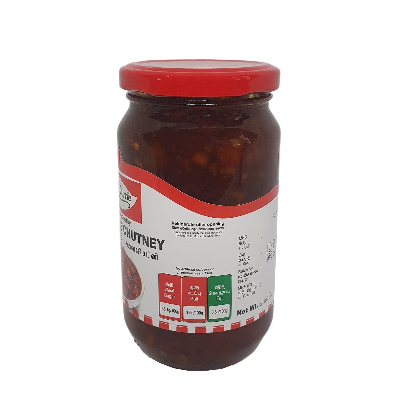 Mc Currie ananassi chutney (450g)