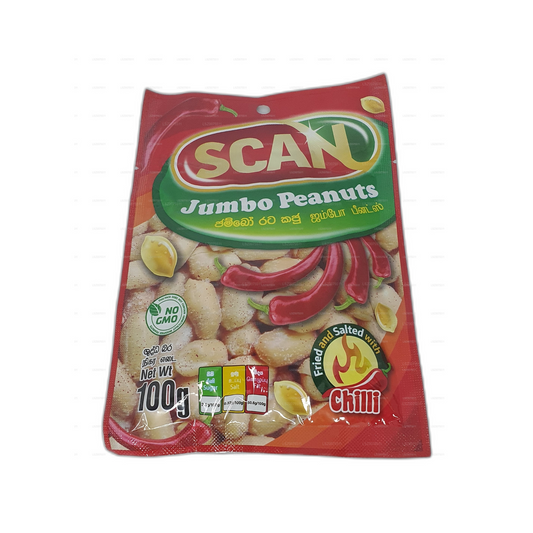 Scan Chilli Jumbo maapähklid (100g)