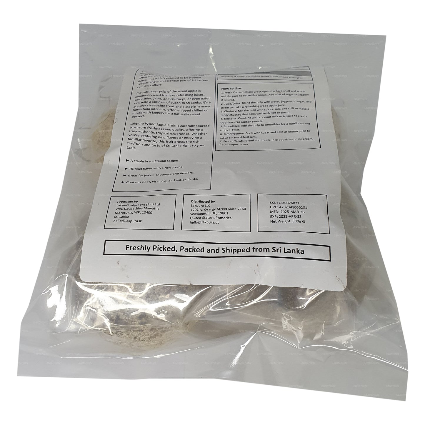 Lakpura® Wood Apple (Divul)