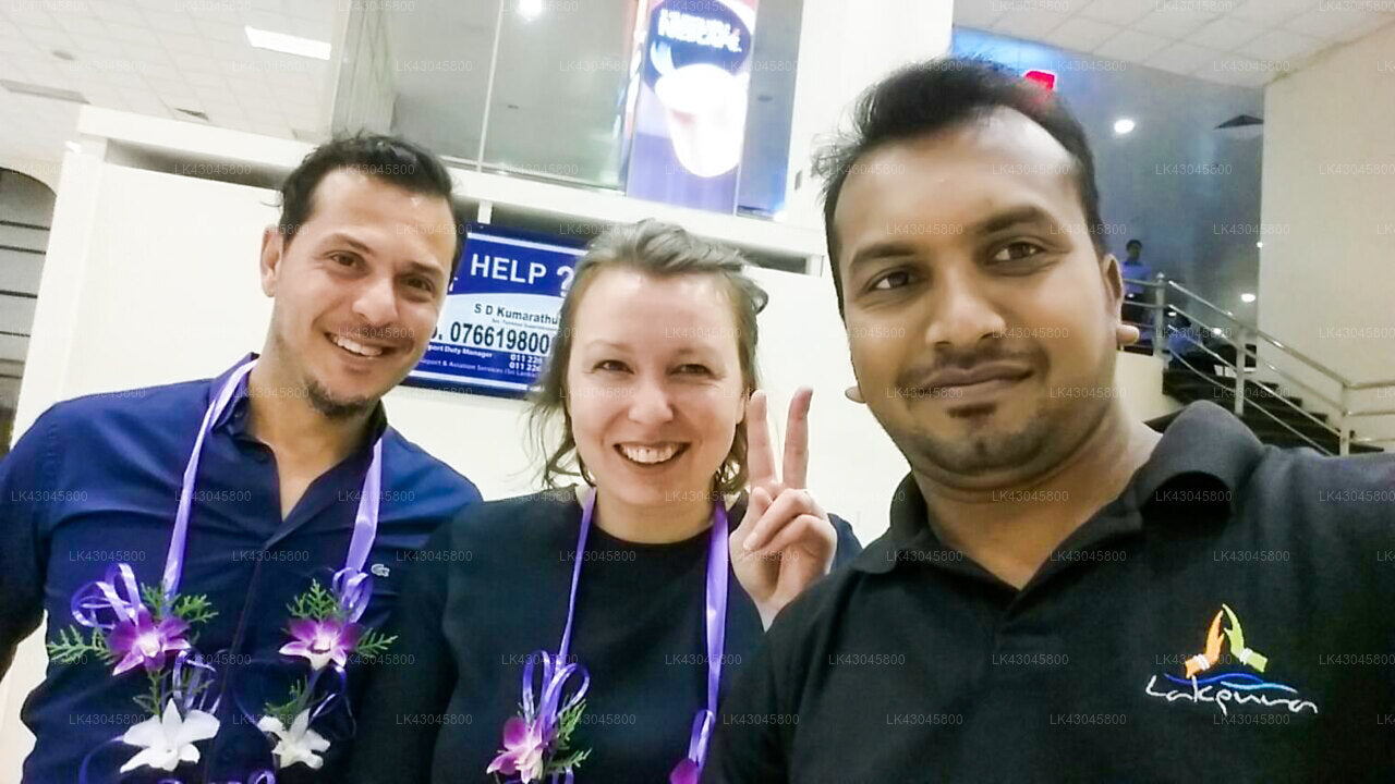 Transfer between Colombo Airport (CMB) and Tropical Beach House, Hikkaduwa