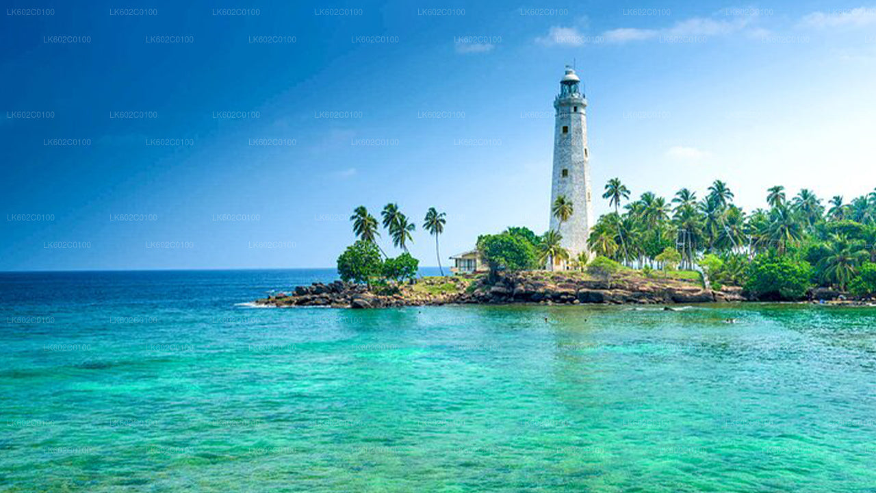 Weligama linna lõunaranniku tipphetked