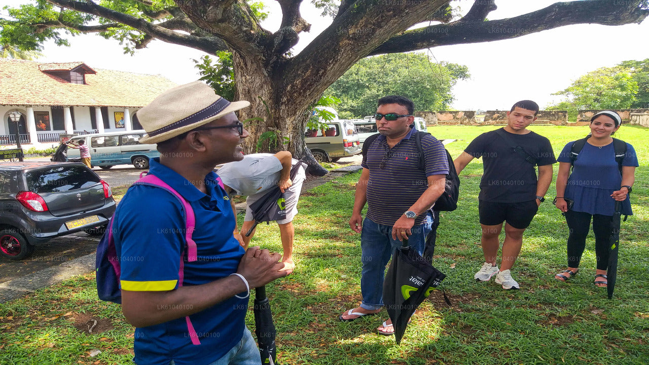 Galle kindluse jalutuskäik kohalikuga