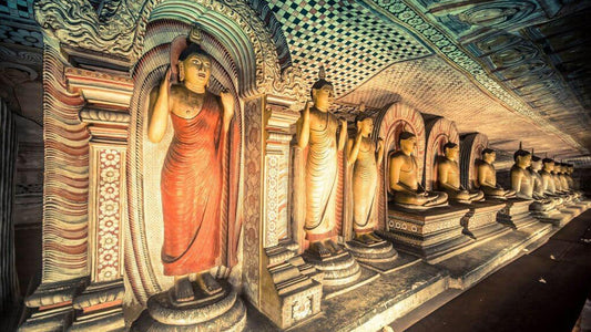 Dambulla koopa templi giidiga ekskursioon piletitega