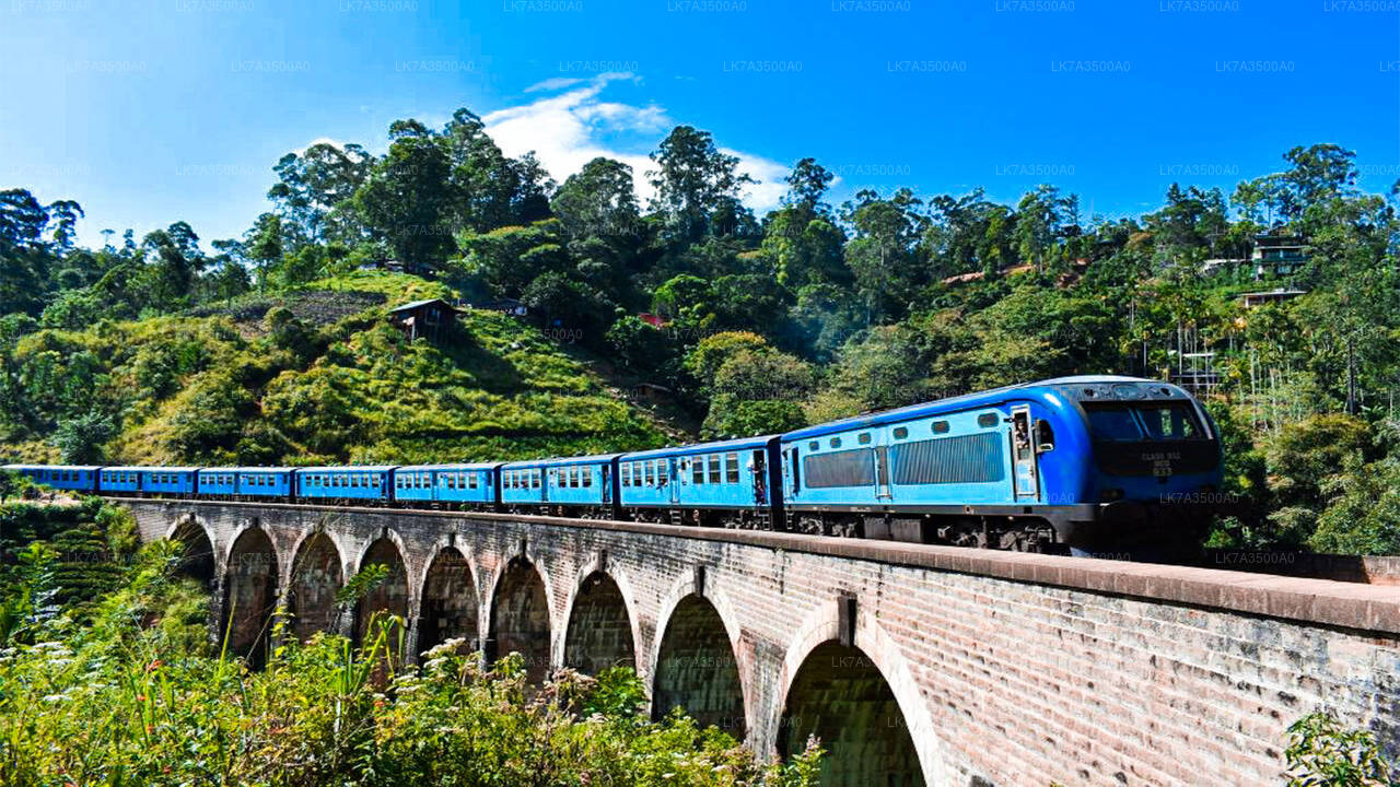 Kandy to Ella train ride on (Train № 1005 "Podi Menike")