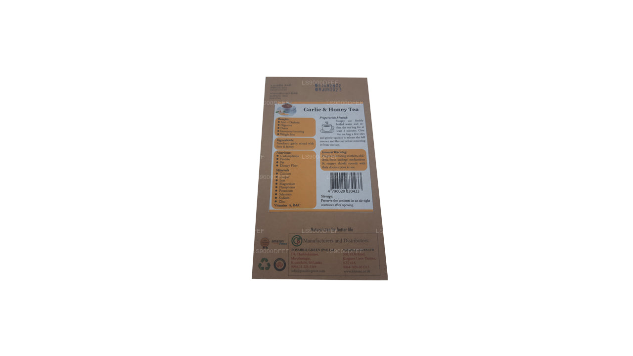 Lifetone Garlic Honey Tea (40g) 20 Tea Bags
